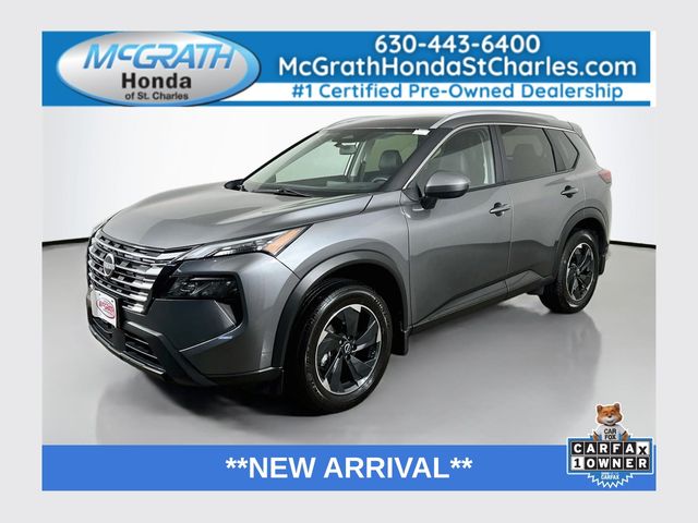 Gray (Gun Metallic) 2024 Nissan Rogue SUV / Crossover All-Wheel Drive Continuously Variable Transmission