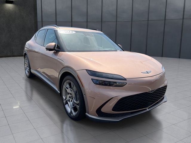 Red (Atacama Copper) 2023 Genesis GV60 SUV / Crossover All-Wheel Drive 1-Speed Automatic