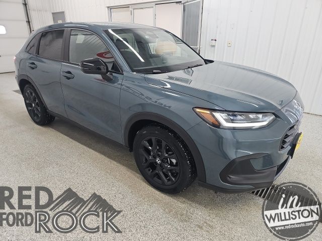 Green 2024 Honda HR-V Sport AWD SUV / Crossover All-Wheel Drive Continuously Variable Transmission