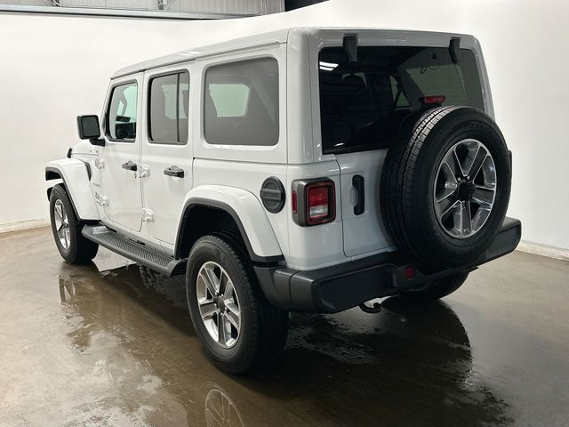 2022 Jeep Wrangler Unlimited Sahara White/off-white at Klick Lewis Buick Chevrolet