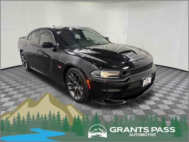 Pitch Black Clearcoat 2020 Dodge Charger Scat Pack RWD Sedan Rear-Wheel Drive 8-Speed Automatic