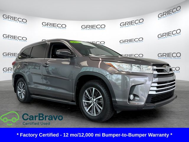 Predawn Gray Mica 2017 Toyota Highlander SUV / Crossover All-Wheel Drive 8-Speed Automatic