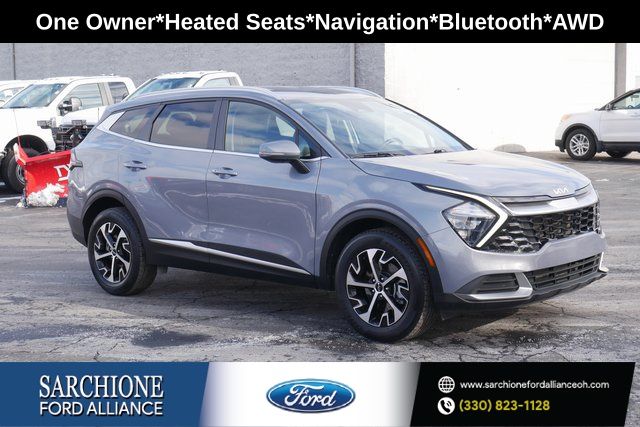 Everlasting Silver 2023 Kia Sportage SUV / Crossover All-Wheel Drive 8-Speed Automatic