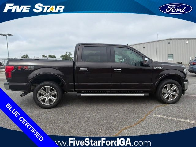 Certified Used 2018 Red Ford Lariat image 2