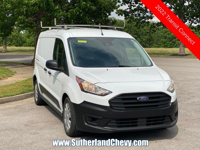 Frozen White 2022 Ford Transit Connect Cargo XL LWB FWD with Rear Cargo Doors Van Front-Wheel Drive 8-Speed Automatic
