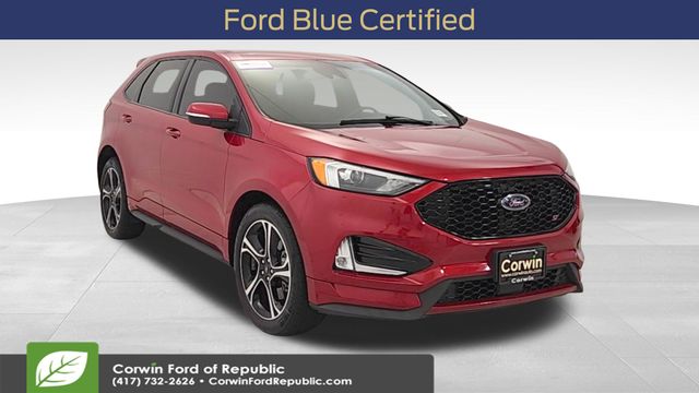Red 2020 Ford Edge ST AWD SUV / Crossover All-Wheel Drive 8-Speed Automatic