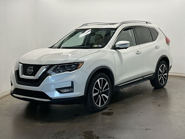 2018 Nissan Rogue SL White at John Sisson Motors