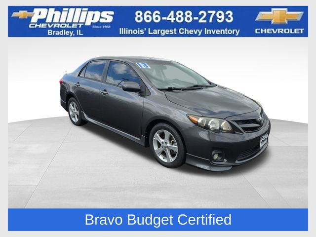Magnetic Gray Metallic 2013 Toyota Corolla Sedan Front-Wheel Drive 4-Speed Automatic