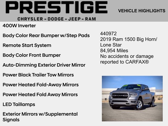 2019 Ram 1500 Big Horn/Lone Star 6