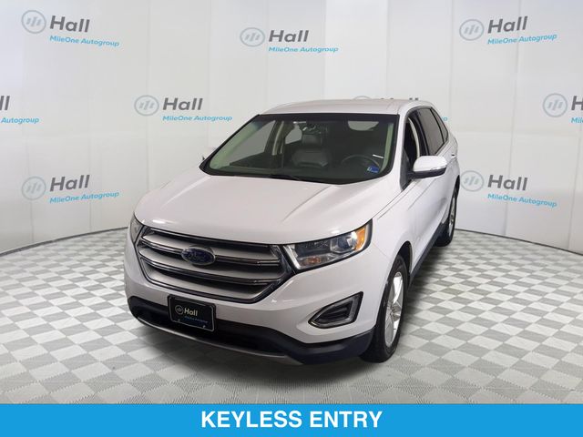 Oxford White 2017 Ford Edge SEL AWD SUV / Crossover All-Wheel Drive 6-Speed Automatic