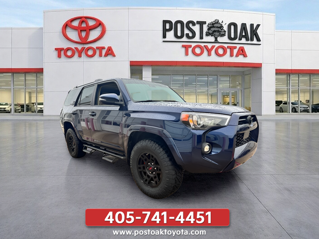 Nautical Blue Metallic 2023 Toyota 4Runner SR5 Premium 4WD SUV / Crossover Four-Wheel Drive 5-Speed Automatic