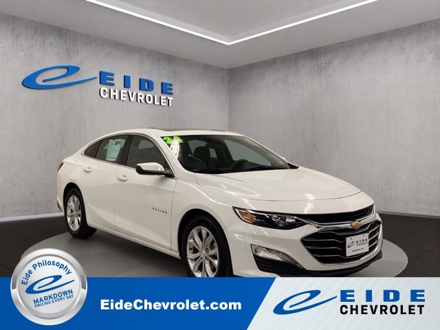 Summit White 2024 Chevrolet Malibu Sedan Front-Wheel Drive Continuously Variable Transmission