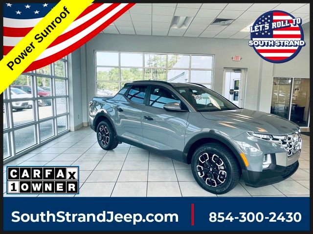 Hampton Gray 2022 Hyundai Santa Cruz Pickup Truck Front-Wheel Drive 8-Speed Automatic