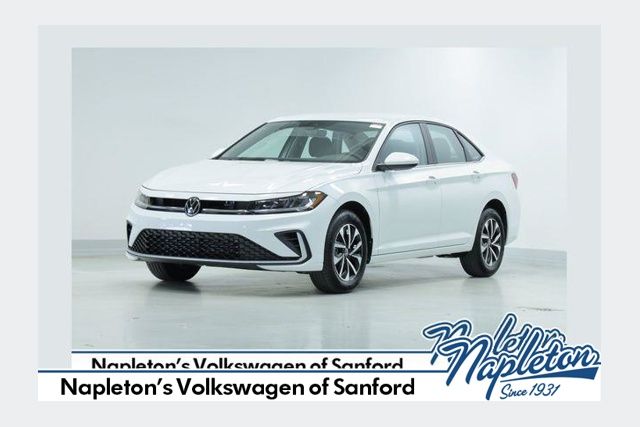White 2026 Volkswagen Jetta S FWD Sedan Front-Wheel Drive 8-Speed Automatic