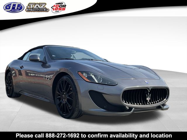 Gray 2014 Maserati GranTurismo Sport Convertible Convertible Rear-Wheel Drive 6-Speed Automatic Overdrive