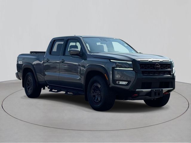 Gray (Gun Metallic) 2026 Nissan Frontier Pickup Truck Four-Wheel Drive 9-Speed Automatic Overdrive