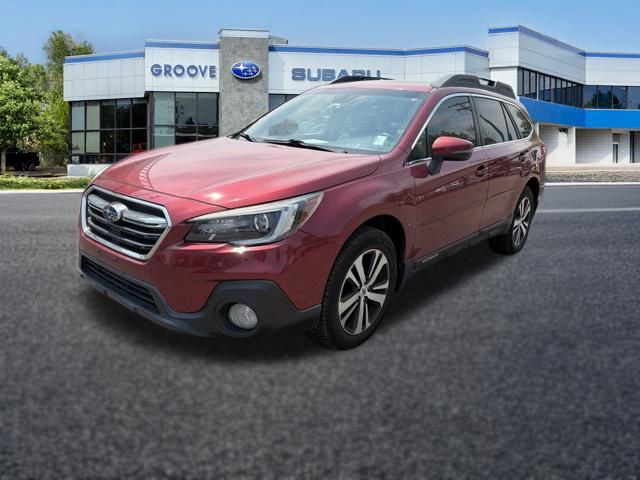Crimson Red Pearl 2018 Subaru Outback Wagon All-Wheel Drive Continuously Variable Transmission