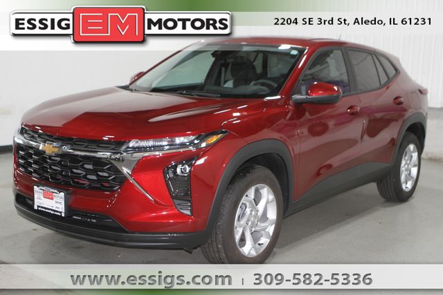 Red (Crimson Metallic) 2025 Chevrolet Trax SUV / Crossover Front-Wheel Drive 6-Speed Automatic