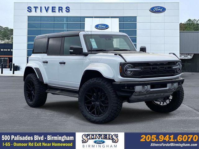 Oxford White 2025 Ford Bronco Raptor 4WD SUV / Crossover Four-Wheel Drive Automatic