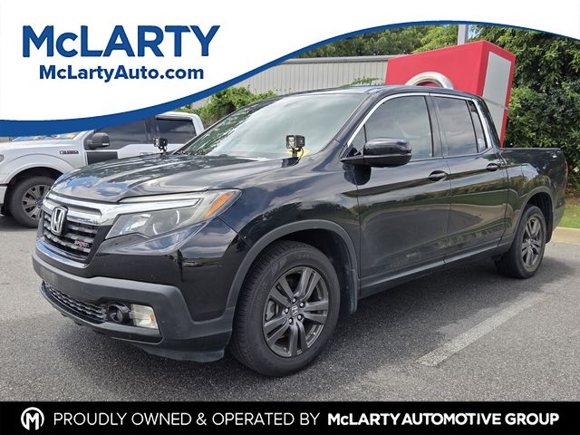 Black 2017 Honda Ridgeline Pickup Truck Front-Wheel Drive 6-Speed Automatic
