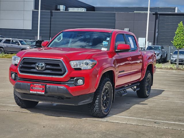 2022 Toyota Tacoma SR5 Red at Classic Elite Chevrolet Sugar Land