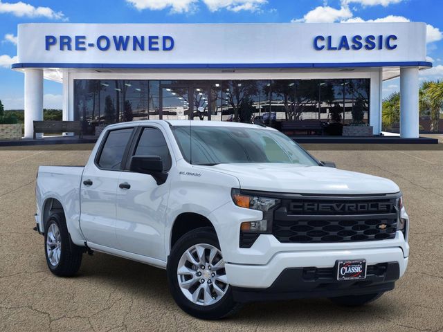 2023 Chevrolet Silverado 1500 Custom White at Emmons Autoplex