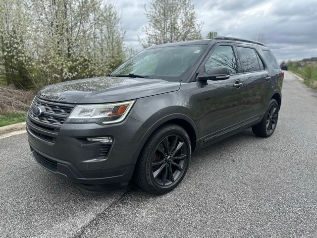 Gray (Magnetic) 2018 Ford Explorer XLT SUV / Crossover Front-Wheel Drive 6-Speed Automatic