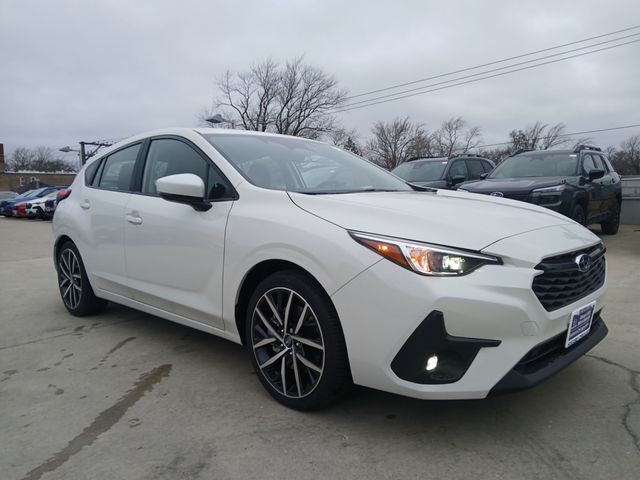Crystal White Pearl 2026 Subaru Impreza Wagon All-Wheel Drive Continuously Variable Transmission