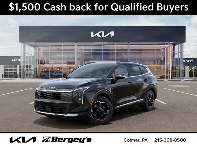 Ebony Black 2026 Kia Sportage SUV / Crossover All-Wheel Drive 8-Speed Automatic