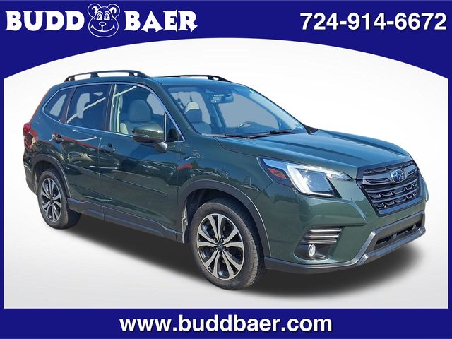 Cascade Green Silica 2022 Subaru Forester SUV / Crossover All-Wheel Drive Continuously Variable Transmission