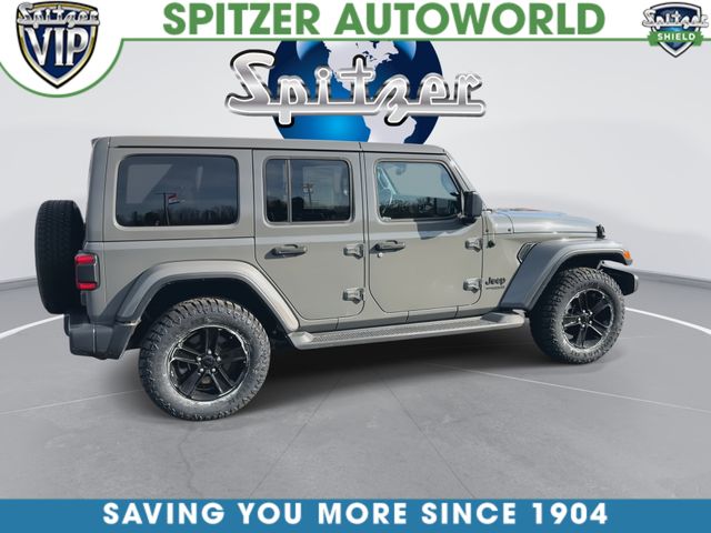 Certified Used 2021 Gray Jeep Unlimited Sahara Altitude image 10