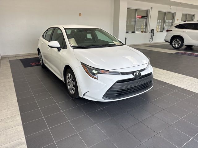 2026 Toyota Corolla LE White at Gullo Toyota
