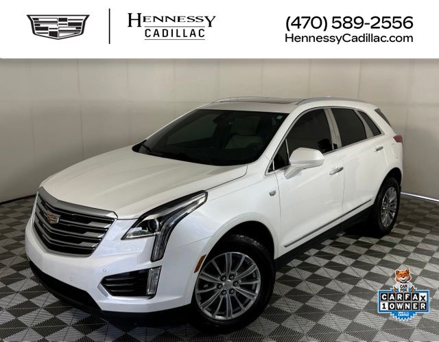Crystal White 2017 Cadillac XT5 SUV / Crossover Front-Wheel Drive 8-Speed Automatic