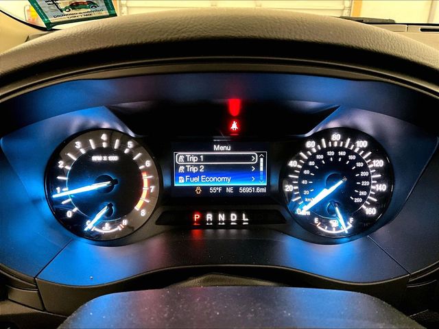 2018 Ford Fusion SE White at Klick Lewis Buick Chevrolet