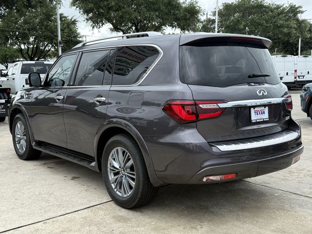 2023 INFINITI QX80 LUXE Gray at AutoSavvy Houston Northwest