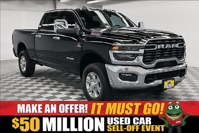 Black Clearcoat 2025 RAM 3500 Pickup Truck Four-Wheel Drive 8-Speed Automatic