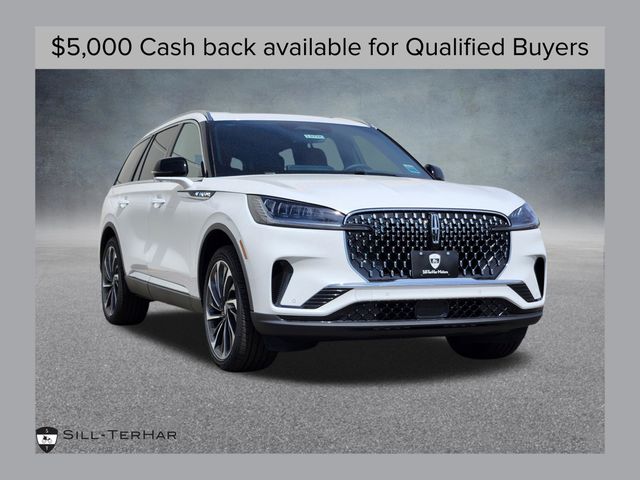 Pristine White Metallic Tri-Coat 2026 Lincoln Aviator SUV / Crossover All-Wheel Drive Automatic
