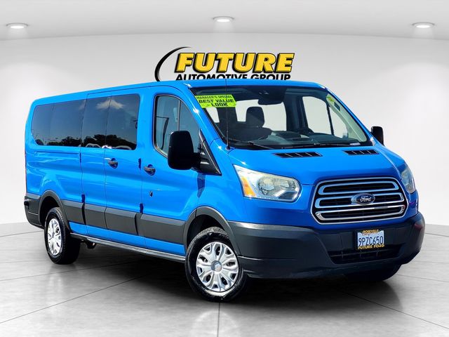 2015 Ford Transit Passenger 350 XLT Low Roof LWB RWD with 60/40 Passenger-Side Doors