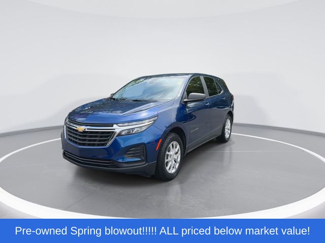 Used 2022 Blue Glow Metallic Chevrolet LS image 3