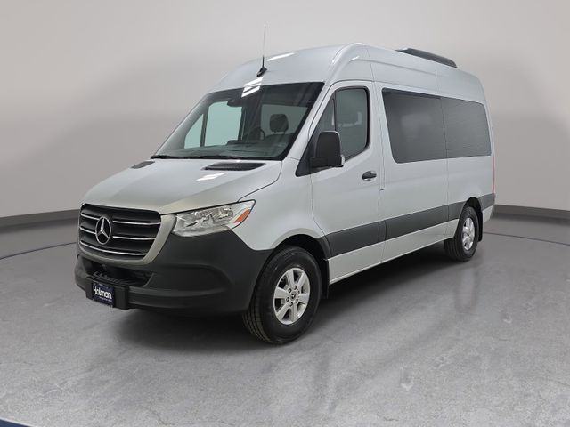 Iridium Silver 2024 Mercedes-Benz Sprinter 2500 144 Passenger Van RWD Van Rear-Wheel Drive 9-Speed Automatic
