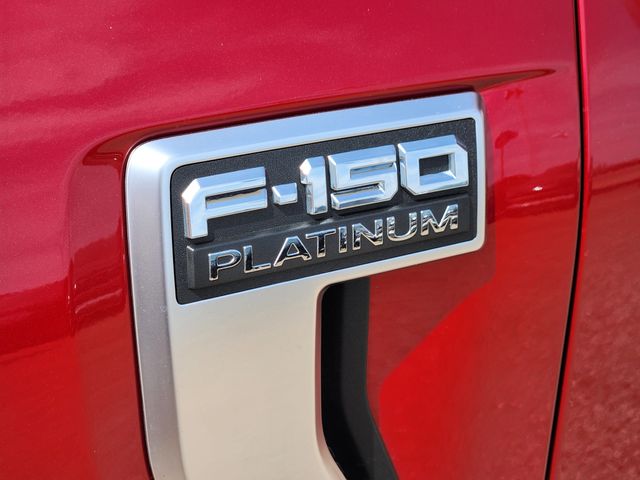 2024 Rapid Red Metallic Tinted Clearcoat Ford F-150 Platinum 4X4 Truck