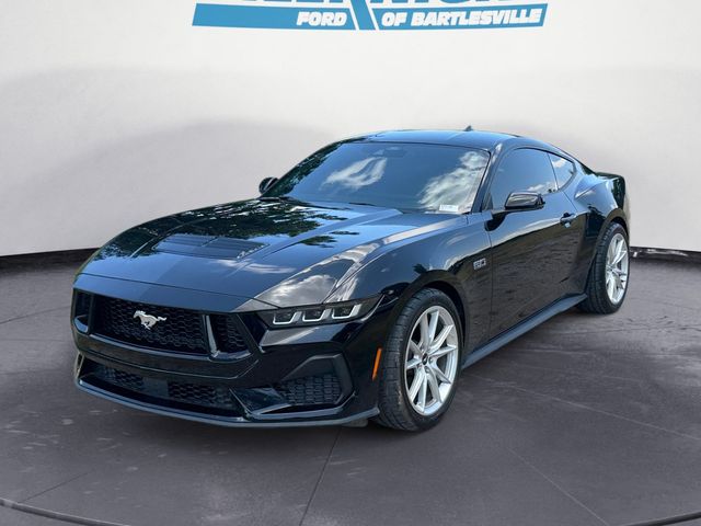 Shadow Black 2024 Ford Mustang Coupe Rear-Wheel Drive Automatic