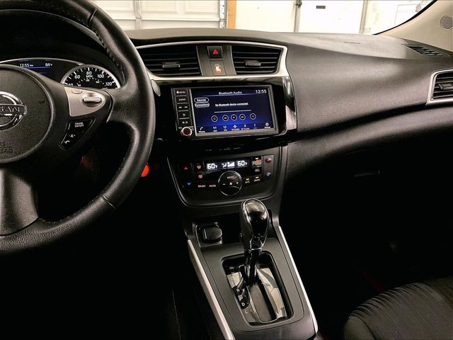 2019 Nissan Sentra SV Blue at Subaru and VW of Moon Township