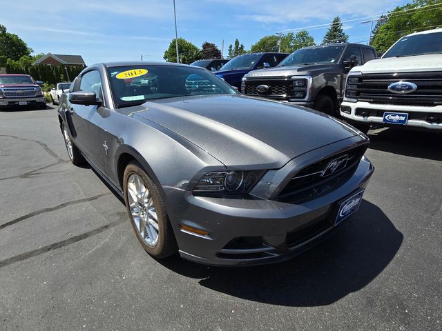 Sterling Gray Metallic 2013 Ford Mustang V6 Premium Coupe RWD Coupe Rear-Wheel Drive 6-Speed Automatic