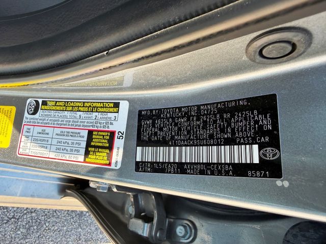 Used 2025 Toyota Camry Sedan