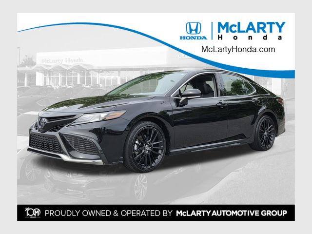 Midnight Black Metallic 2024 Toyota Camry XSE FWD Sedan Front-Wheel Drive 8-Speed Automatic