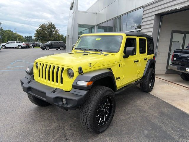 2023 Jeep Wrangler Sport S Yellow at Luther Ford