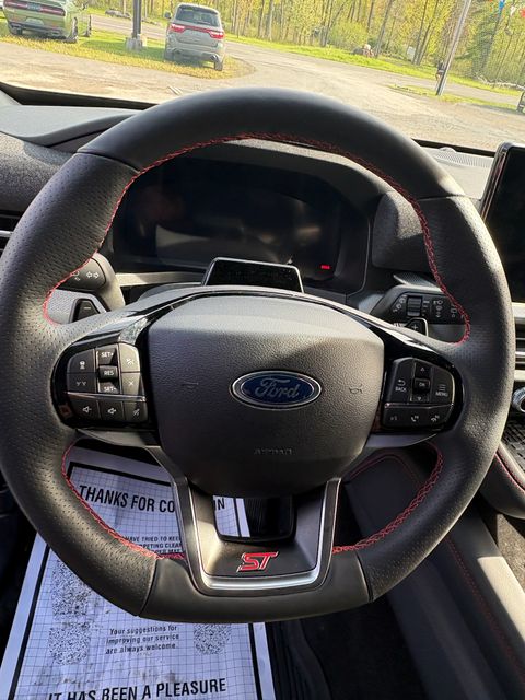 2025 Ford Explorer ST - Red Metallic exterior view 12