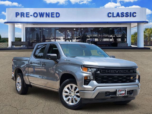 Sterling Gray Metallic 2023 Chevrolet Silverado 1500 Pickup Truck 4X2 8-Speed Automatic