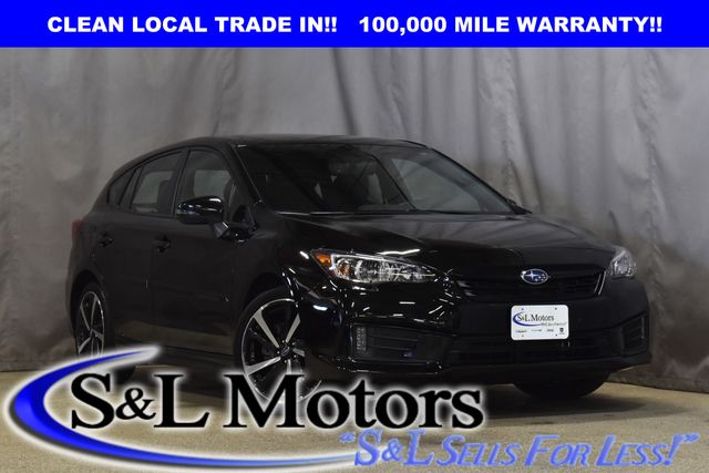 Crystal Black Silica 2023 Subaru Impreza Sport Wagon AWD Wagon All-Wheel Drive Continuously Variable Transmission